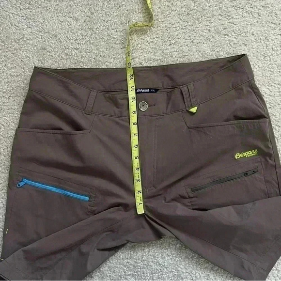 BERGANS of NORWAY 7168 Utne Hiking Cargo Shorts Brown Men’s Size XXL - Picture 12 of 16